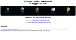 Desktop Screenshot of happydaric.com